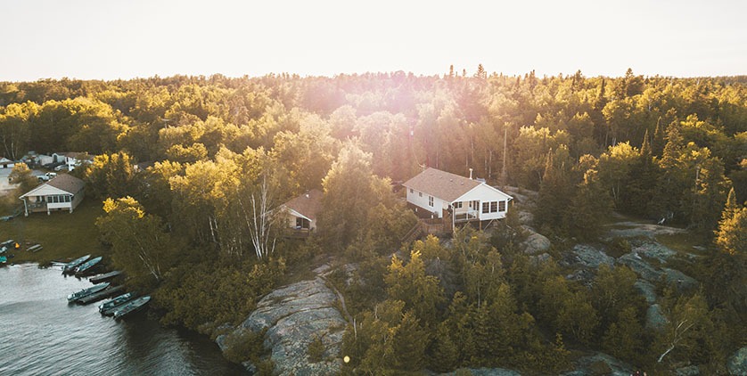 Fahrt zum Angeln in Manitoba