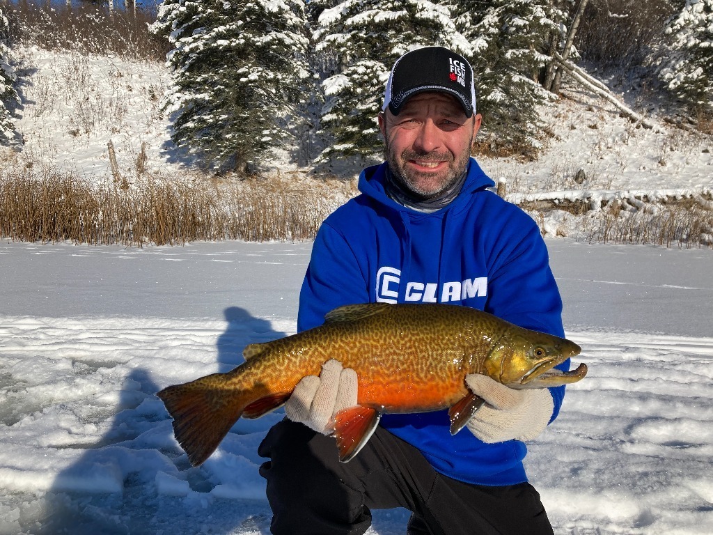 Ice Fishing Monster Pike on Lake of the Prairies – Fishing Prairie and  Shield